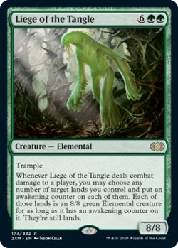 画像1: 絡み森の主/Liege of the Tangle 【英語版】 [2XM-緑R]
