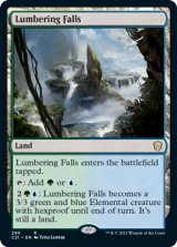 伐採地の滝/Lumbering Falls 【英語版】 [C21-土地R]