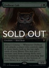 アウルベアの仔 /Owlbear Cub (拡張アート版) 【英語版】 [CLB-緑R]