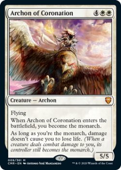画像1: 戴冠のアルコン/Archon of Coronation 【英語版】 [CMR-白MR]