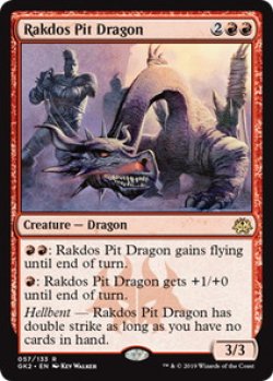 画像1: ラクドスの地獄ドラゴン/Rakdos Pit Dragon 【英語版】 [GK2-赤R]