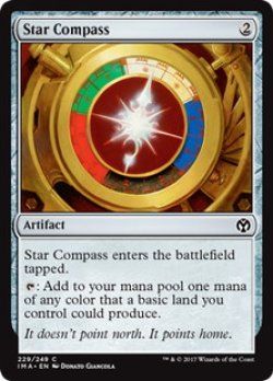 画像1: 星のコンパス/Star Compass 【英語版】 [IMA-灰C]