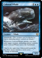 壮大な鯨/Colossal Whale 【英語版】 [LTC-青R]