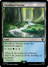 森林地の小川/Woodland Stream 【英語版】 [LTC-土地C]