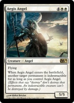 画像1: 神盾の天使/Aegis Angel 【英語版】 [M12-白R]