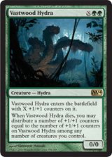 巨森のハイドラ/Vastwood Hydra 【英語版】 [M14-緑R]《状態:NM》