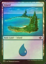 [FOIL] 島/Island No.483 【英語版】 [MH2-土地C]