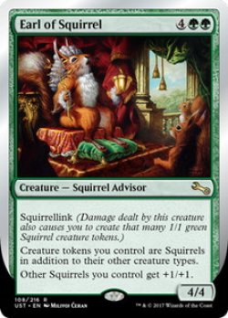 画像1: Earl of Squirrel 【英語版】 [UST-緑R]