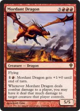 焼酸のドラゴン/Mordant Dragon 【英語版】 [WWK-赤R]《状態:NM》