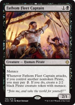 画像1: 深海艦隊の船長/Fathom Fleet Captain 【英語版】 [XLN-黒R]