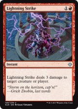 稲妻の一撃/Lightning Strike 【英語版】 [XLN-赤U]《状態:NM》