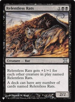画像1: 執拗なネズミ/Relentless Rats 【英語版】 [10E-黒List]