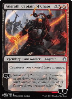 画像1: 混沌の船長、アングラス/Angrath, Captain of Chaos 【英語版】 [WAR-混List]