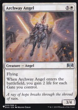 画像1: アーチ道の天使/Archway Angel 【英語版】 [RNA-白List]