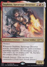 Sophina, Spearsage Deserter 【英語版】 [SLX-金List]