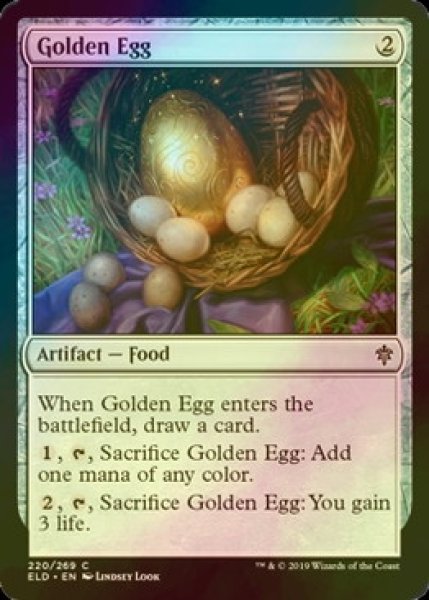 画像1: [FOIL] 黄金の卵/Golden Egg 【英語版】 [ELD-灰C] (1)