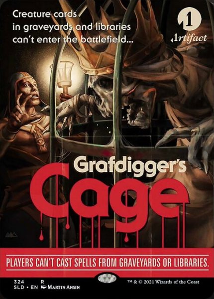 画像1: 墓掘りの檻/Grafdigger's Cage 【英語版】 [SLD-灰R] (1)