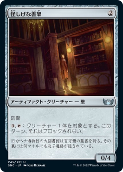 画像1: 怪しげな書架/Suspicious Bookcase 【日本語版】 [SNC-灰U] (1)