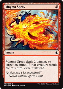 マグマのしぶき Magma Spray 英語版 Akh 赤c 状態 Nm テーブルトップ