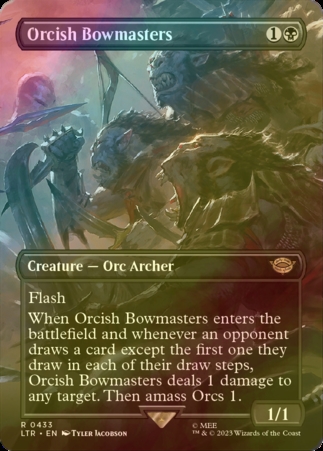 FOIL オークの弓使い/Orcish Bowmasters 全面アート・海外産