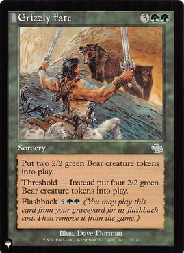 灰毛の定め Grizzly Fate 英語版 Jud 緑list テーブルトップ